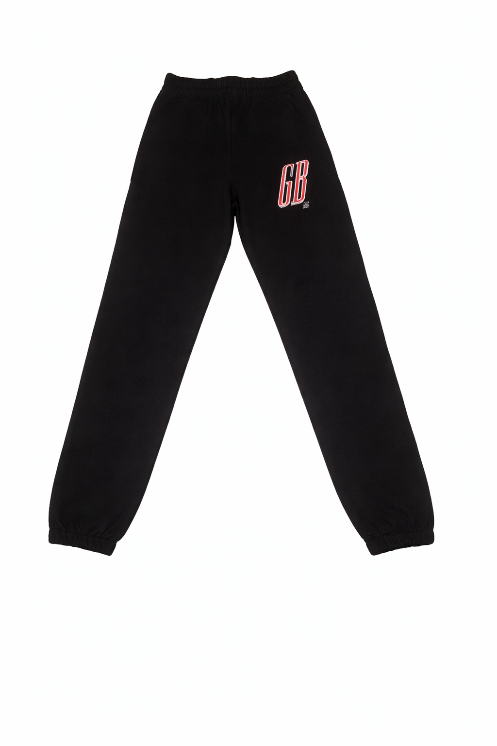 Black elastic band jogger sweat pants