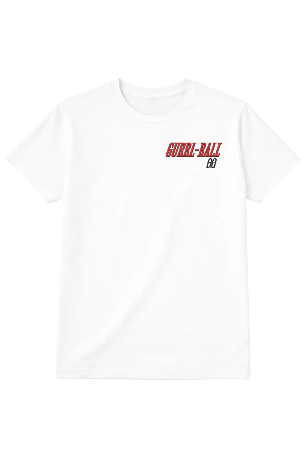 GURRL-BALL 00 - Small left side red logo