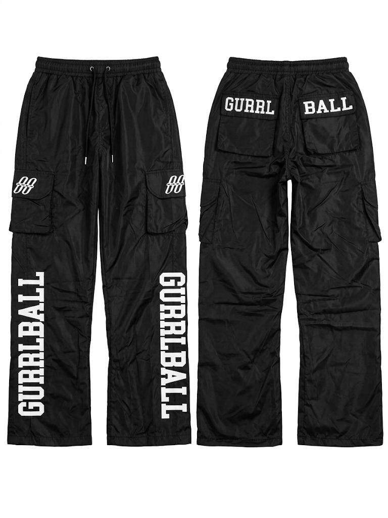 Black Track Pants