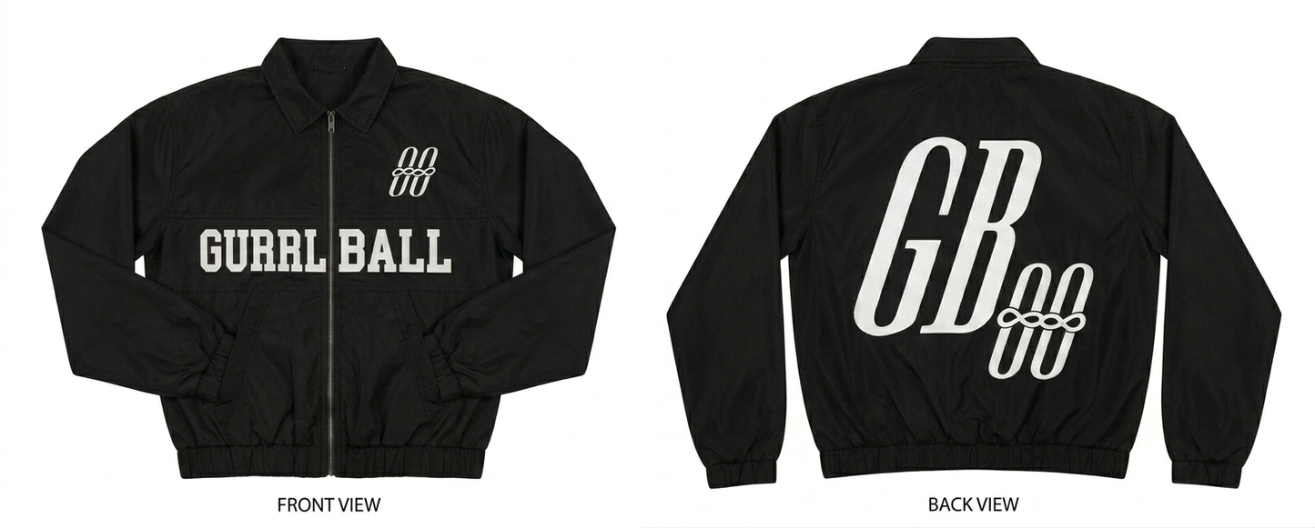 Black Windbreaker - 10% off Pre-orders