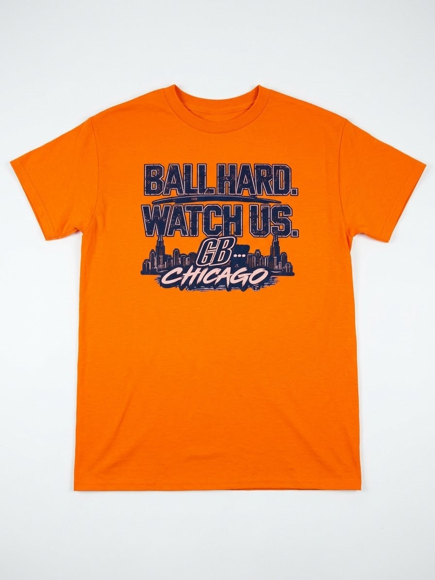T-Shirt- BALL HARD WATCH US - Chicago