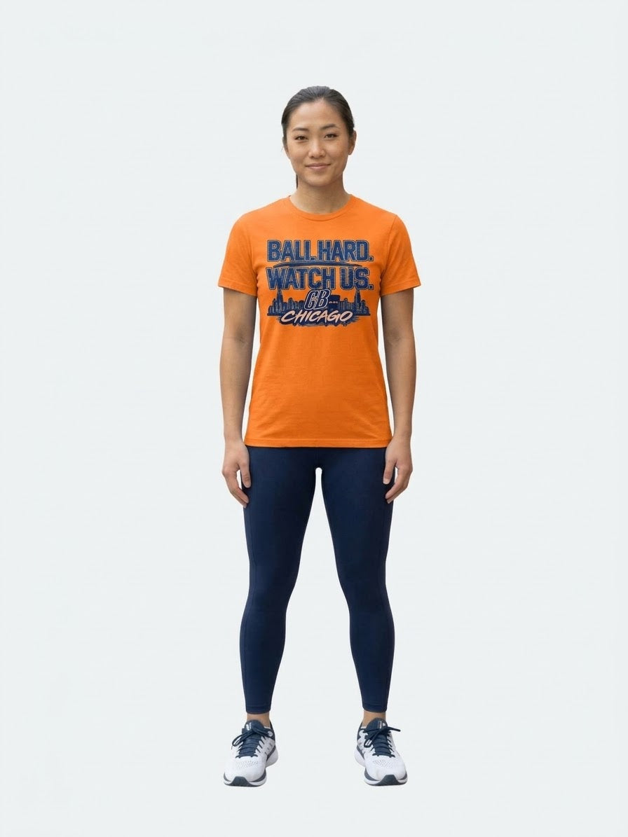 T-Shirt- BALL HARD WATCH US - Chicago