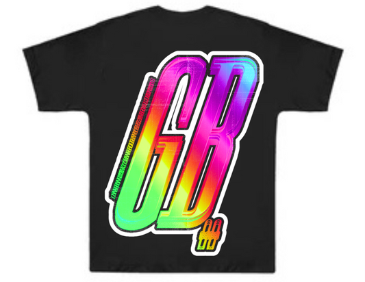 GB MULTICOLOR LOGO TSHIRT