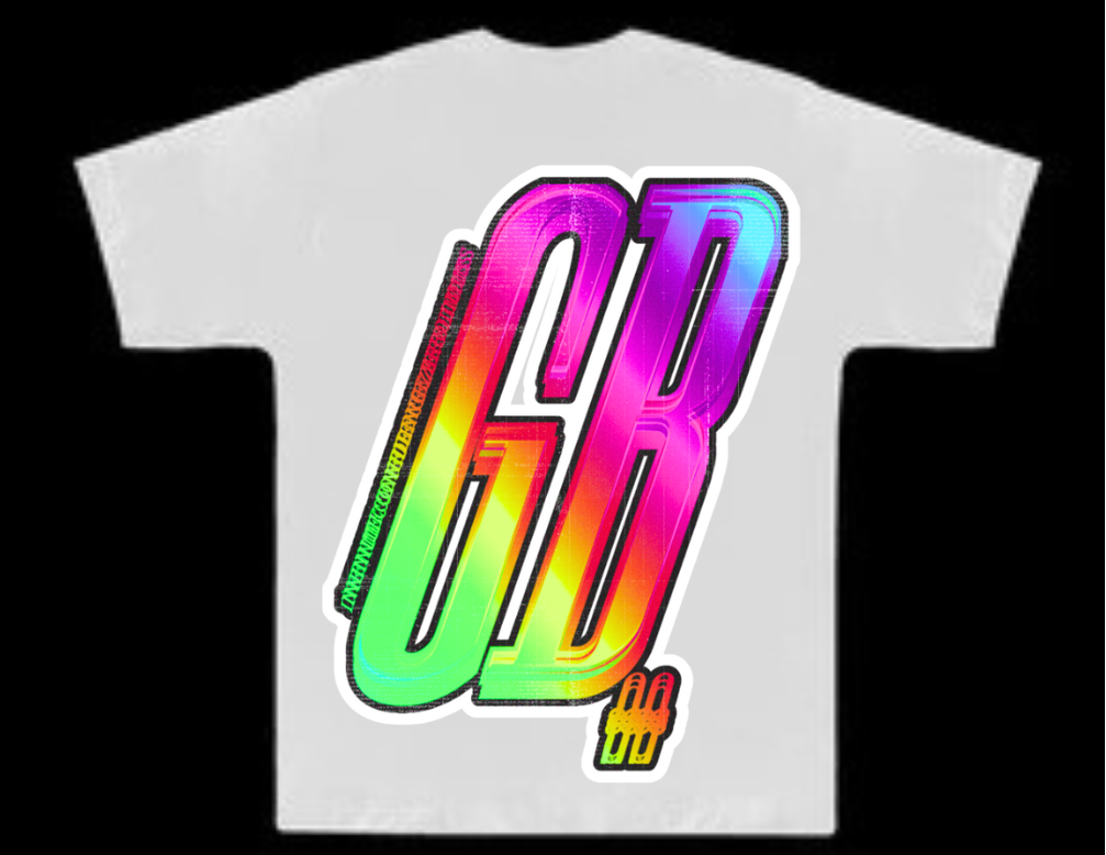 GB MULTICOLOR LOGO TSHIRT