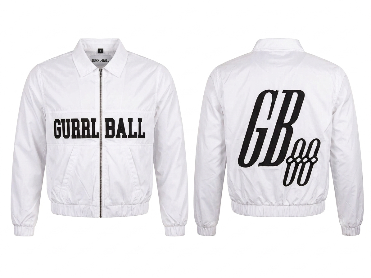 White Windbreaker - 10% off Pre-orders