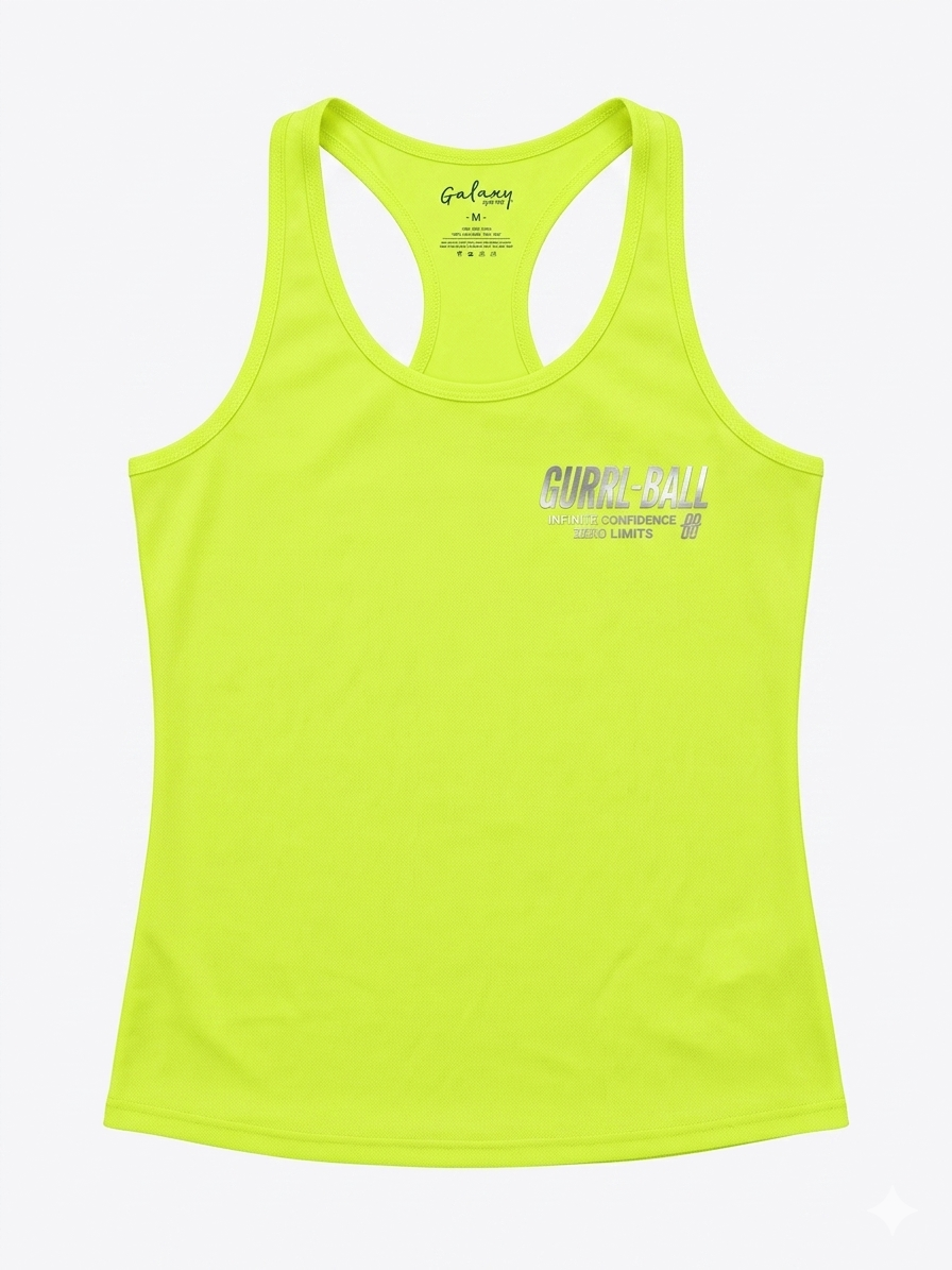 Racerback Lime Green