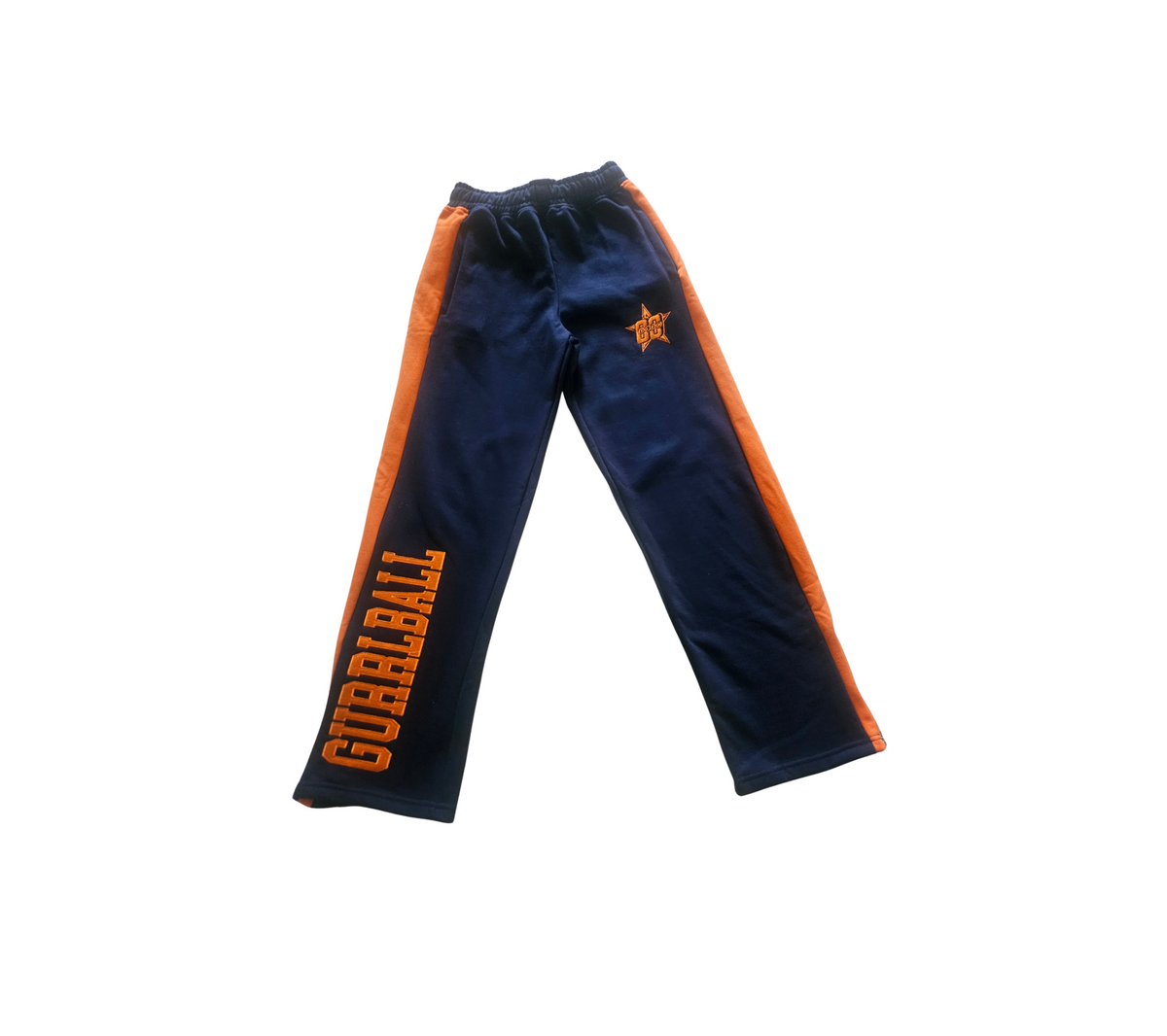 Cotton Wide Leg Navy Sweatpants (Runs big can go down a size)