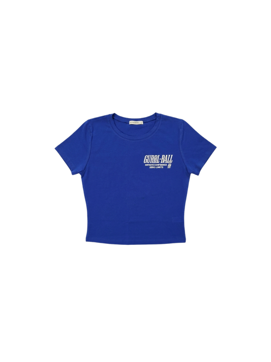 Cropped Top Royal Blue