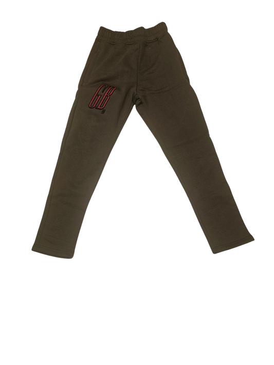 Army Green Regular leg heavy weight  sweat pants