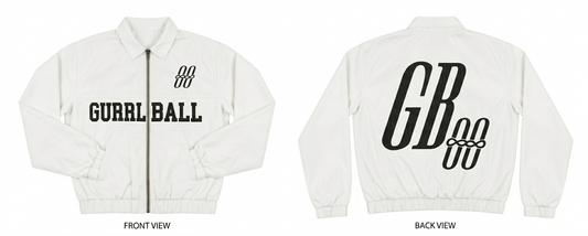 White Windbreaker - 10% off Pre-orders